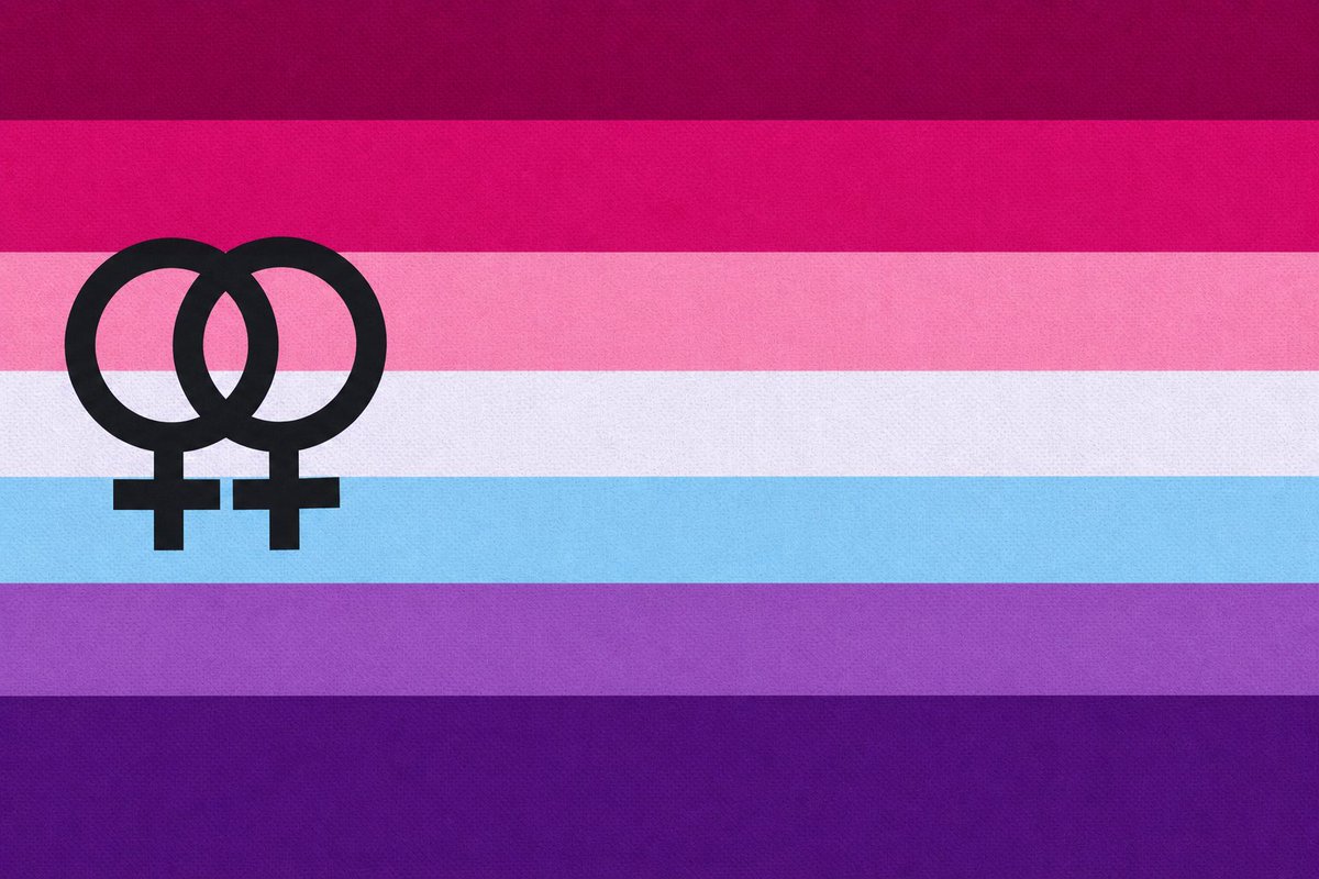 lyamarx63712's tweet photo. Já que as pessoas estão compartilhando uma bandeira lesbica "transfobica" eu decidi entrar na brincadeira e criar uma bandeira lesbica ANTI-tranfobicos

Quem usa essa bandeira é uma lesbica cis ou trans que deseja excluir terfs da sua comunidade. Aproveitem https://t.co/E8SdjdhmHz