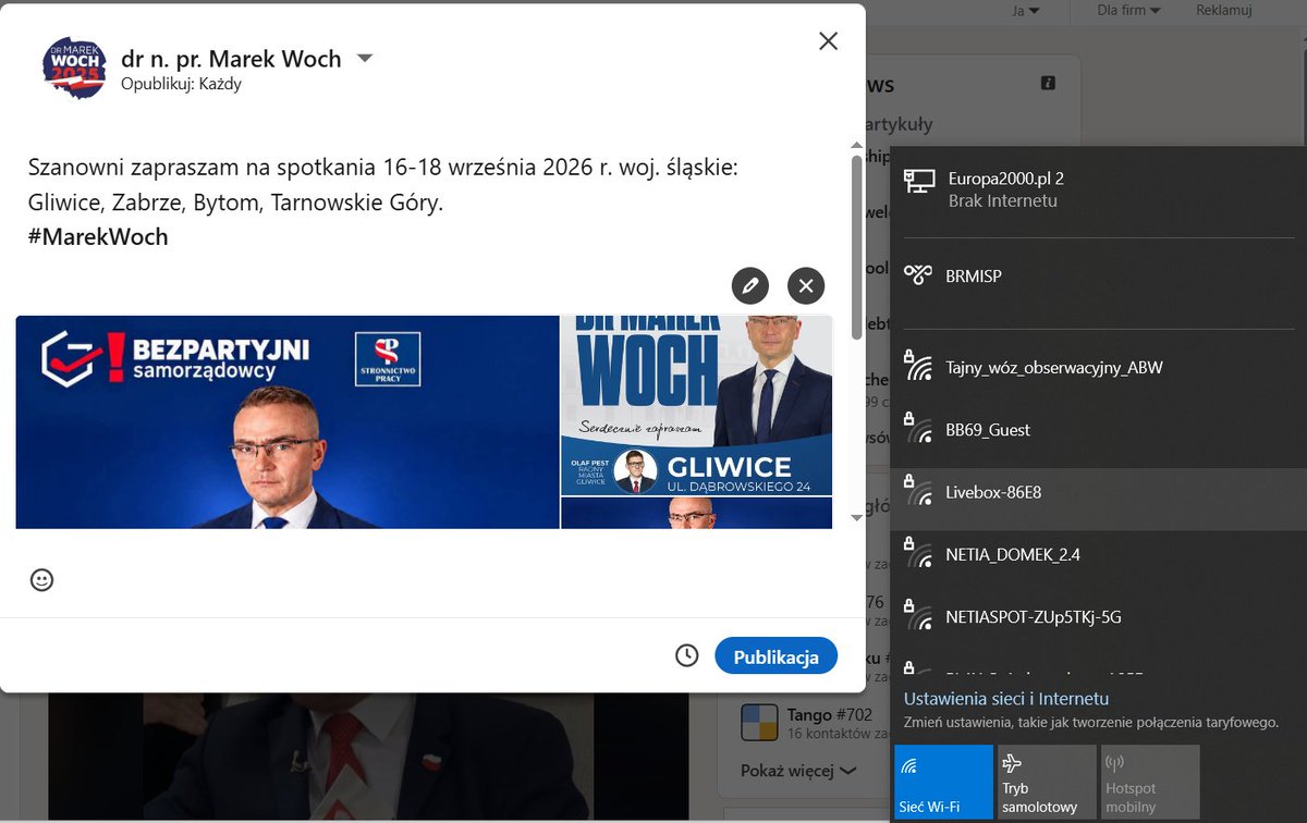 MarekWoch2's tweet photo. Panie @TomaszSiemoniak mam nadzieję, że to żart🫢 , że pod blokiem mi stoi "Tajny wóz obserwacyjny @ABW_GOV_PL ". https://t.co/1mCiry6I1y