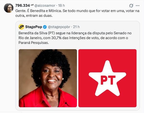 charlotte__drag's tweet photo. GENTE, esse papo aqui do @alcosamor vale pra MARILIA e AUREA aqui em MG!!! Vamos colocar essa dobradinha de mulheres mineiras fodas no Senado!!! https://t.co/GUDs9nGB6Z