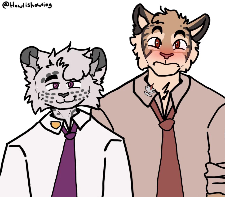Cody and Aiden from the visual novel Lust Shards by MindOfFur