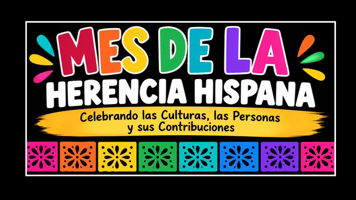 SneedESLibrary's tweet photo. Celebrating Hispanic Heritage Month!🎉
Honoring culture, heritage, and contributions that inspire us all. ♥️🌎@Aliefsneed #OneSneedOneTeam https://t.co/QBfXkejWnP