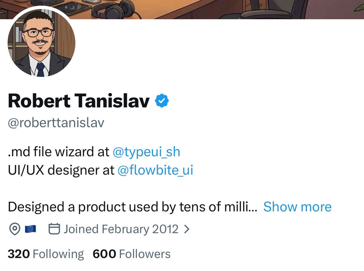 roberttanislav's tweet photo. 600 followers today 🥳

not a huge number, but it means a lot to me

grateful for everyone following the journey 🙏