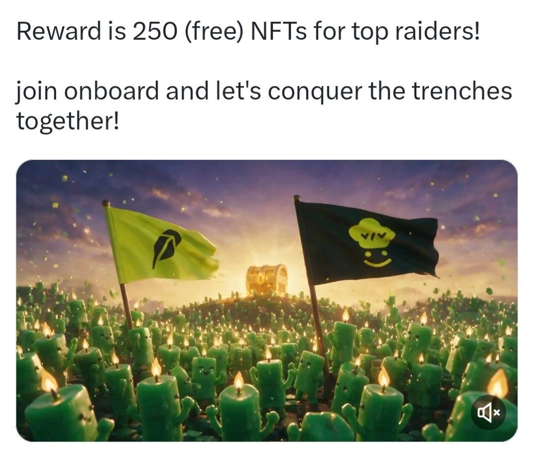 Jackabhi24's tweet photo. New iniciative form @vibevibefun 

• Good Chance To Earn Free NFT

• No Refer Nothing Just Join TG &amp; Raid With Them ( Verified X Users )

Use this tag post for more 👇 https://t.co/4jb5FrHohW