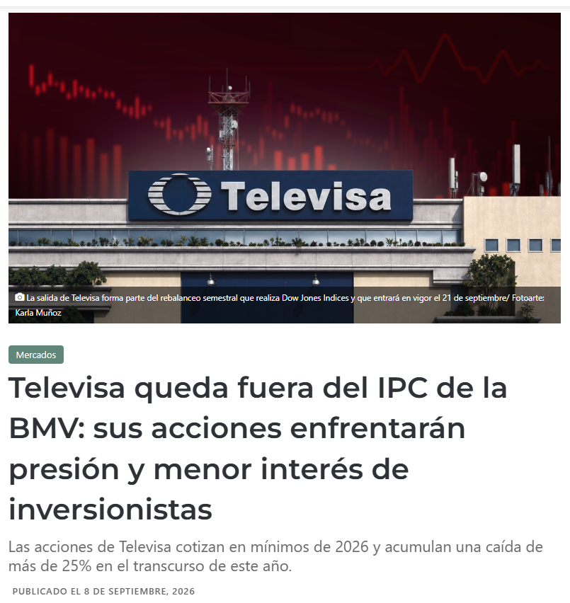 Xilango_Gourmet's tweet photo. De 120, a 60, a $7pesos las acciones de #Televisa, el último año que registró utilidades fue en 2022.
Ideas para solucionar #EnriqueAcevedo?: "Vamos a crear un "word" y decimos que #JulietaRamirez es testigo protegido de los USA.
Geniales.
@elceo__
https://t.co/QV2SWh51Si https://t.co/Swa72Mw3Bp