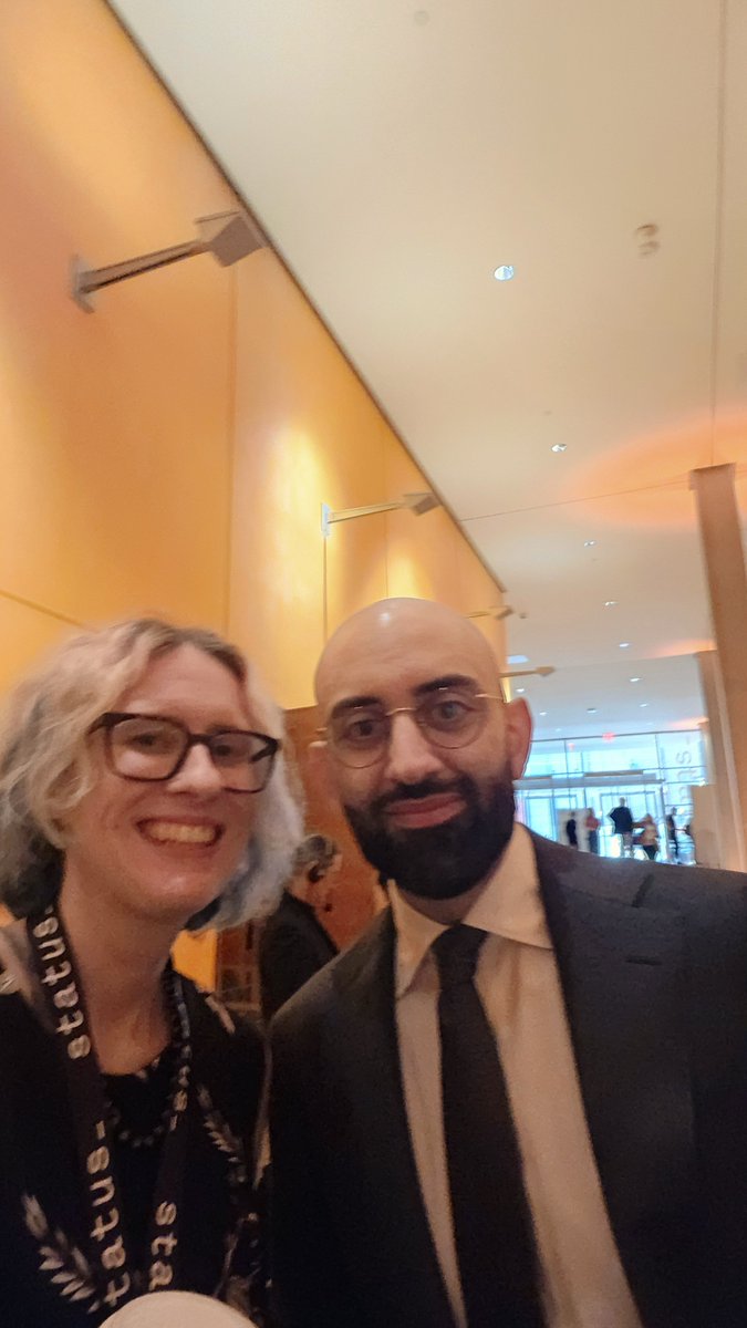 mollystarkdean's tweet photo. Who do I know at the #StatusSummit? @oliverdarcy @wikimedianyc @wikisignpost https://t.co/9NbjWy2jHf