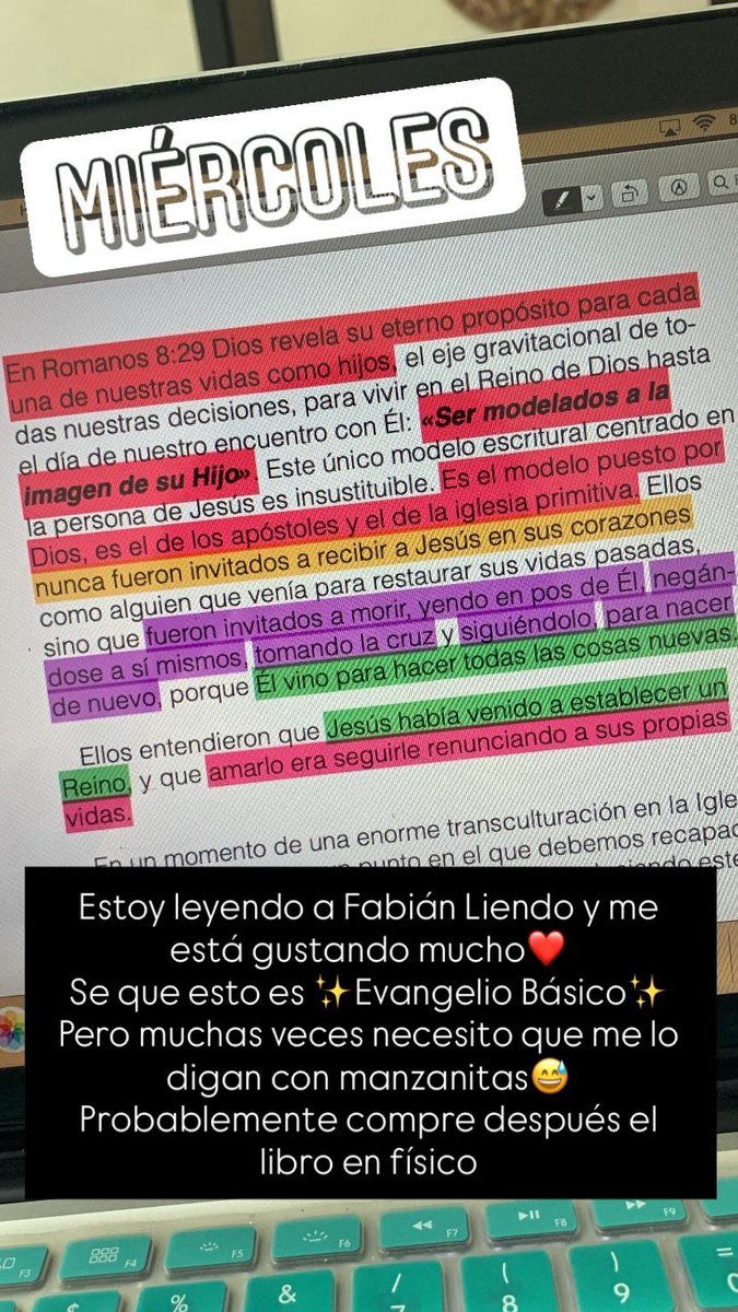 Annie_483's tweet photo. Se que no hablo mucho de esto, pero tengo un tiempo desde que estoy aprendiendo a conocer a Jesús y este libro ha sido redactado con cosas tan básicas pero fácilmente entendibles. 

Estoy encantada con la visión del que Dios ha puesto en el Pastor Fabian Liendo ❤️ https://t.co/1cI0VUoHVG
