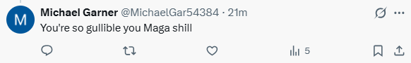 PSKYEllison's tweet photo. @MichaelGar54384 It's always you weirdo fucking libtards huh? https://t.co/phd0R5Abs1