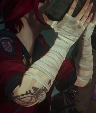 exvampirez's tweet photo. the evolution of caitlyn watching vi eat https://t.co/m93bXM0vvY