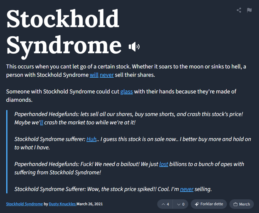 juiceonchain's tweet photo. I JUST FOUND THE HODL OF STOCKS

This is literally the perfect coin to run right now with all the stock hype

"Stockhold Syndrome" occurs when you cant let go of a certain stock. Whether it soars to the moon or sinks to hell

Running it on OTC so we can pair it with as many stocks as possible and actually recieve the stocks
https://t.co/zq3RGmO4Ep