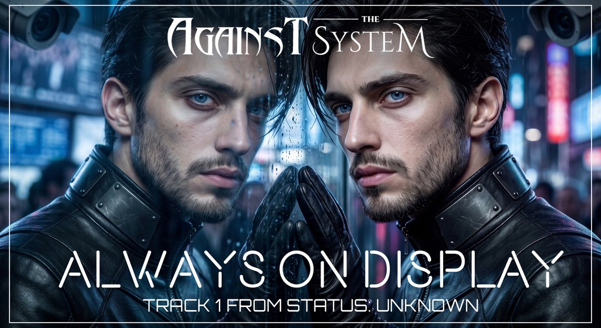 Estrella__Rose's tweet photo. 👁 THE STATUS: UNKNOWN ERA IS HERE! 📱

Always On Display — Against The System
AVAILABLE NOW ON YOUTUBE 🔥🤖

🇺🇸: https://t.co/Qf895ckH4T
🇷🇺: https://t.co/SDpGFVkIkr

#sunoai #writingcommunity #aimusic #writing #strongertogether #books https://t.co/TyTnkD388P