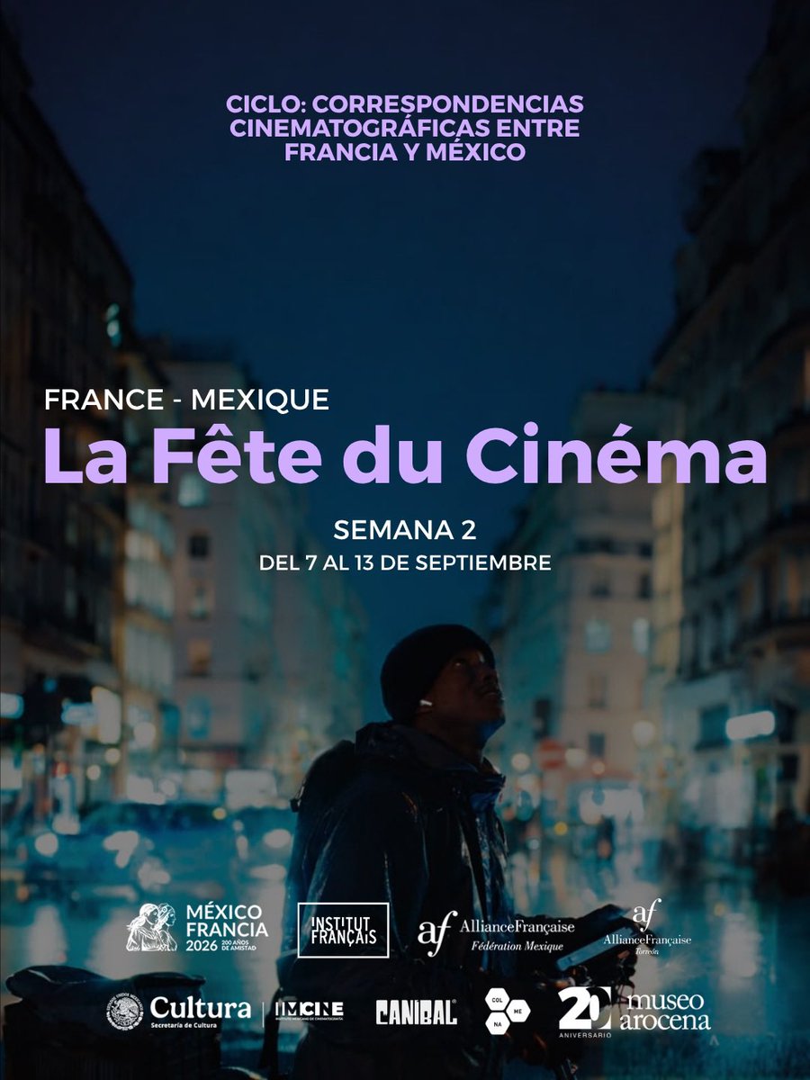 museoarocena's tweet photo. 🎬 LA FÊTE DU CINÉMA
Programación semana 2:

“LA HISTORIA DE SOULEYMANE”
Jueves 10 sept 7:30pm
📍 Alianza Francesa
Domingo 13 sept, 4:00pm
📍 Museo Arocena

“LA CAMARISTA”
Sábado 12 sept, 4:00pm
📍 Museo Arocena

🎟️ Entrada libre https://t.co/anD9PMrWid