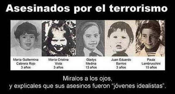 carloscastb4j's tweet photo. @Barry__Ale Los niños asesinados por el terrorismo apátrida. https://t.co/h8Y1uAeuji