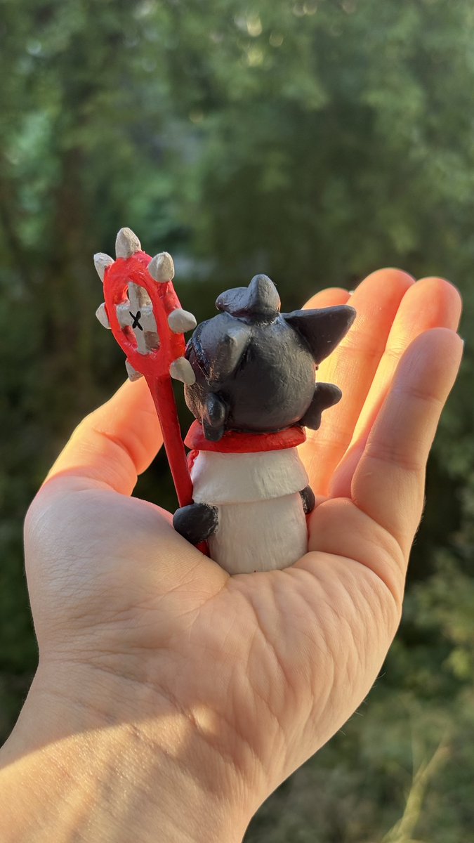 oc_blue_wolf's tweet photo. I crafted this little Baal based on the pfp of an artist I follow. Really hope they like it! ❤️
And if they do, I'll make Aym too))

#CultOfTheLamb https://t.co/UREfUH7NEk