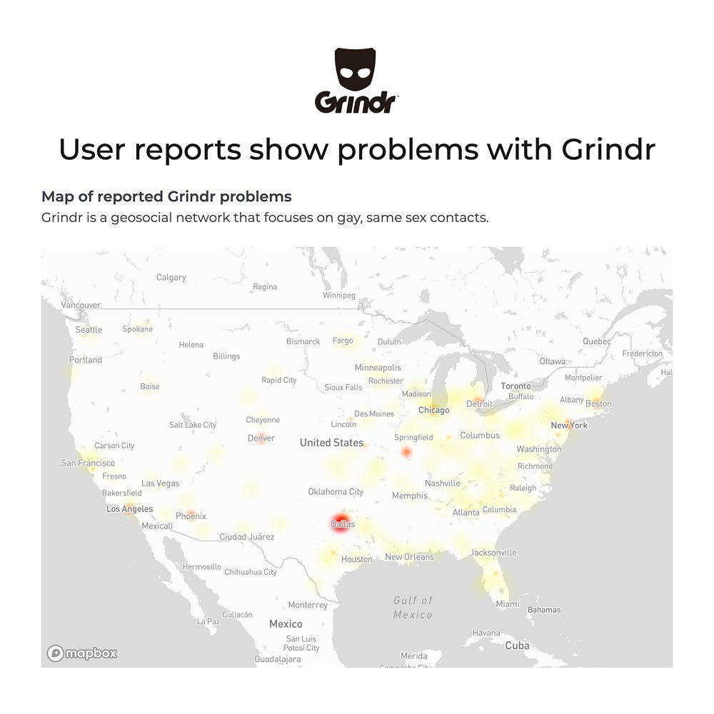 HQNewsNow's tweet photo. Grindr is reportedly down in Dallas on day 1 of the Republican midterm convention. https://t.co/ac3XIbqEyw