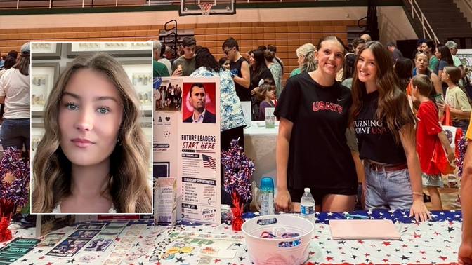 LifeWithSara12's tweet photo. TPUSA school clash spirals into threats and outrage as mother denies touching, screaming at Indiana teen https://t.co/DqR4vRHSEk