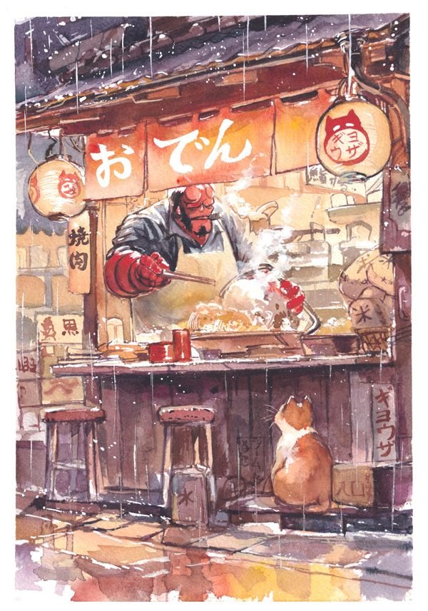 VideoArtGame's tweet photo. Comic | Hellboy

Artist: @Itoscaresme https://t.co/87fcYEdLhk