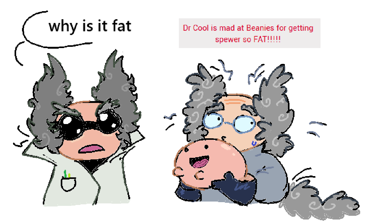 isopsyco's tweet photo. ive never drawn dr cool before gulp
#mewgenics #spewer does spewer have a tag even idk https://t.co/2cF2ri09Gs
