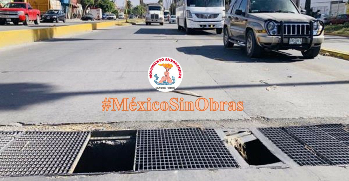 AltairSharon's tweet photo. Denunciamos que en México la obra social no es prioridad: carreteras, agua potable, drenaje, escuelas y hospitales quedan en segundo plano mientras se priorizan megaproyectos para empresas extranjeras. #MéxicoSinObras https://t.co/xxxdSiNqoz