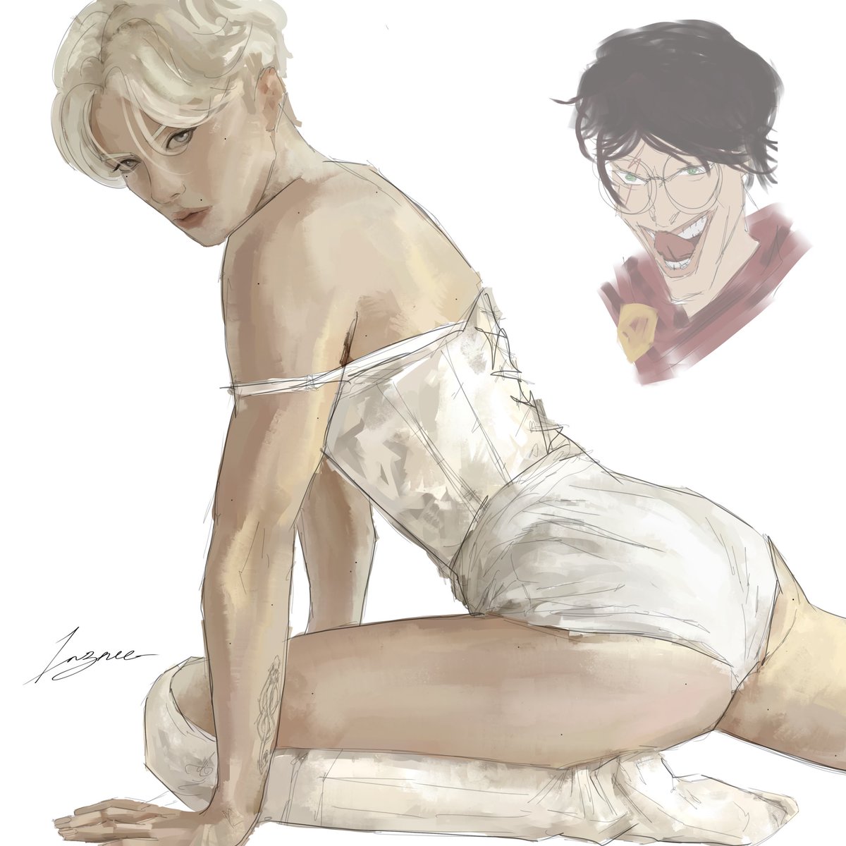 1r3nee_'s tweet photo. hjp coming home to this beaut #harco #drarry #hpdm https://t.co/hGN1r2pmtE