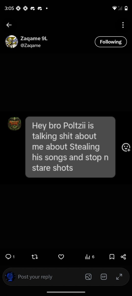 poltzii's tweet photo. Chad is a fucking liar and genuinely desperate for attention. Bro really thinks he���s in SoaR when he literally took the SoaR Gaming logo from a team channel and slapped it on his personal YouTube. 💀 He is NOT a SoaR member, so quit believing everything this dude tells you. https://t.co/049rLr3nD9