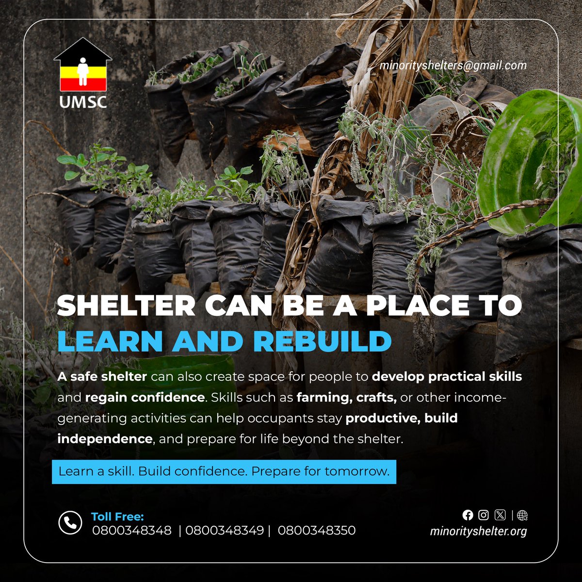 MinorityShelter's tweet photo. A safe place to stay can also be a place to discover skills, build confidence, and prepare for independence. Creating opportunities for occupants to learn and stay productive helps make the transition beyond shelter more sustainable.

Skills today. Independence tomorrow.

#UMSC #SkillsForLife #SelfReliance #CommunitySupport