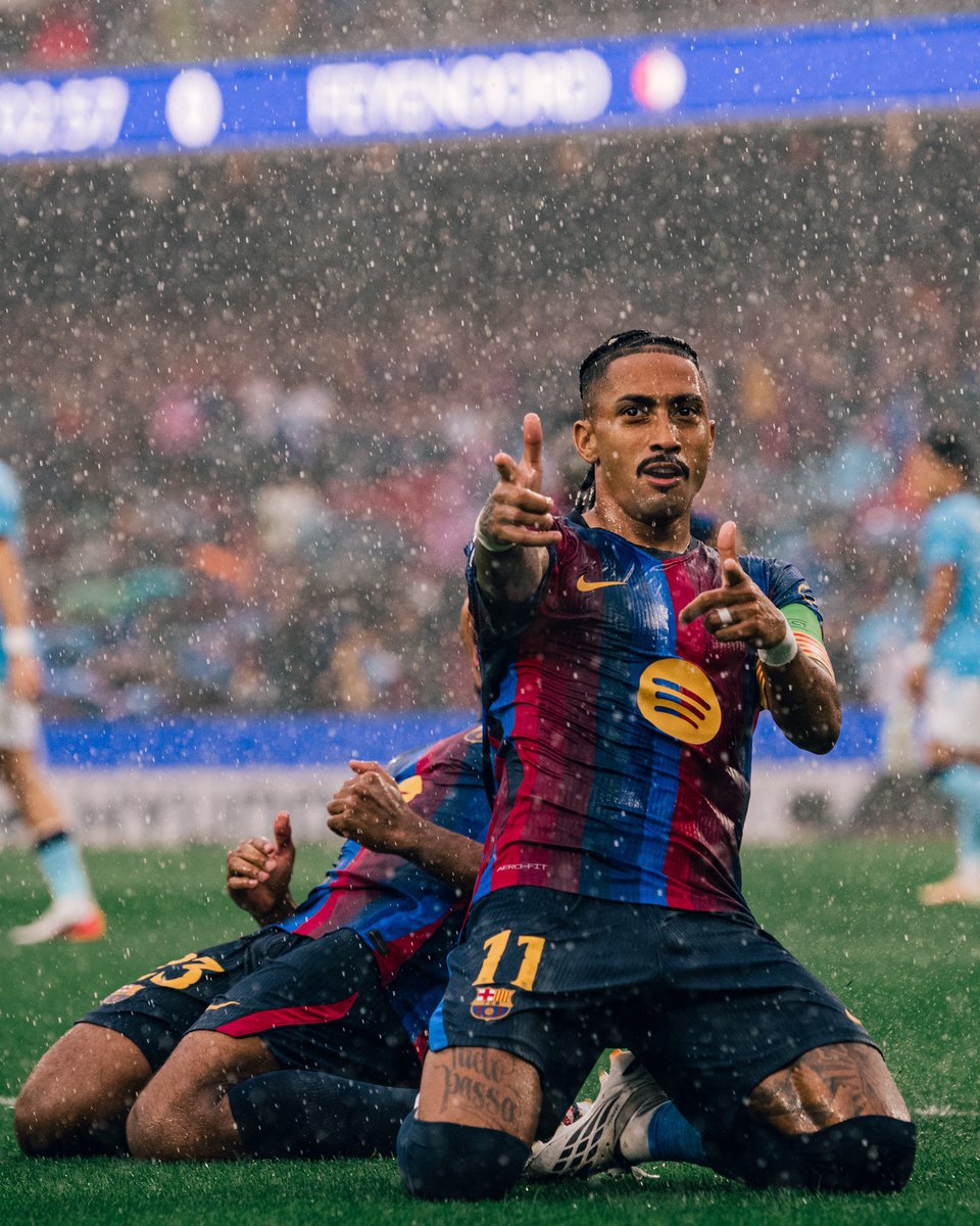 Borja_Pardo's tweet photo. Showtime. Este Barça 26/27 se vislumbra capaz de muchas cosas, incluso de hacer salir el sol cuando la lluvia es torrencial.

El partido fue un monólogo blaugrana confirmando que este equipo arrancó el ‘tren bala’ hace tres semanas y no tiene pensado hacer paradas. https://t.co/b8sMgp5dlN