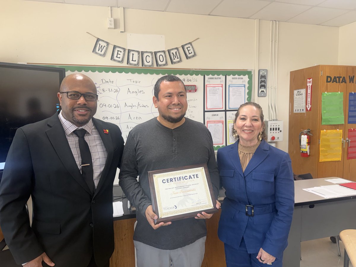 RubyGarzaDISD's tweet photo. Let’s gooooo Mr. Bustamante!! So proud of this @Region1DISD @YMLA_Florence Gladiator🛡️ https://t.co/2vV8duBUe4