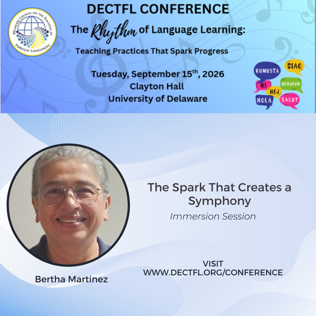 DECTFL's tweet photo. DECTFL is proud to present Bertha Martinez at the fall conference!

See you on September 15!

Visit https://t.co/nv0Y1HPQGf 
#dectfl26 https://t.co/dwdRA0UZeo