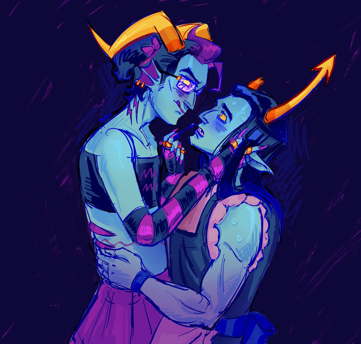 haoqw's tweet photo. March Eridan and Maid Equius #equiuszahhak #eridanampora #homestuck #equidan https://t.co/RF30zbZl6O