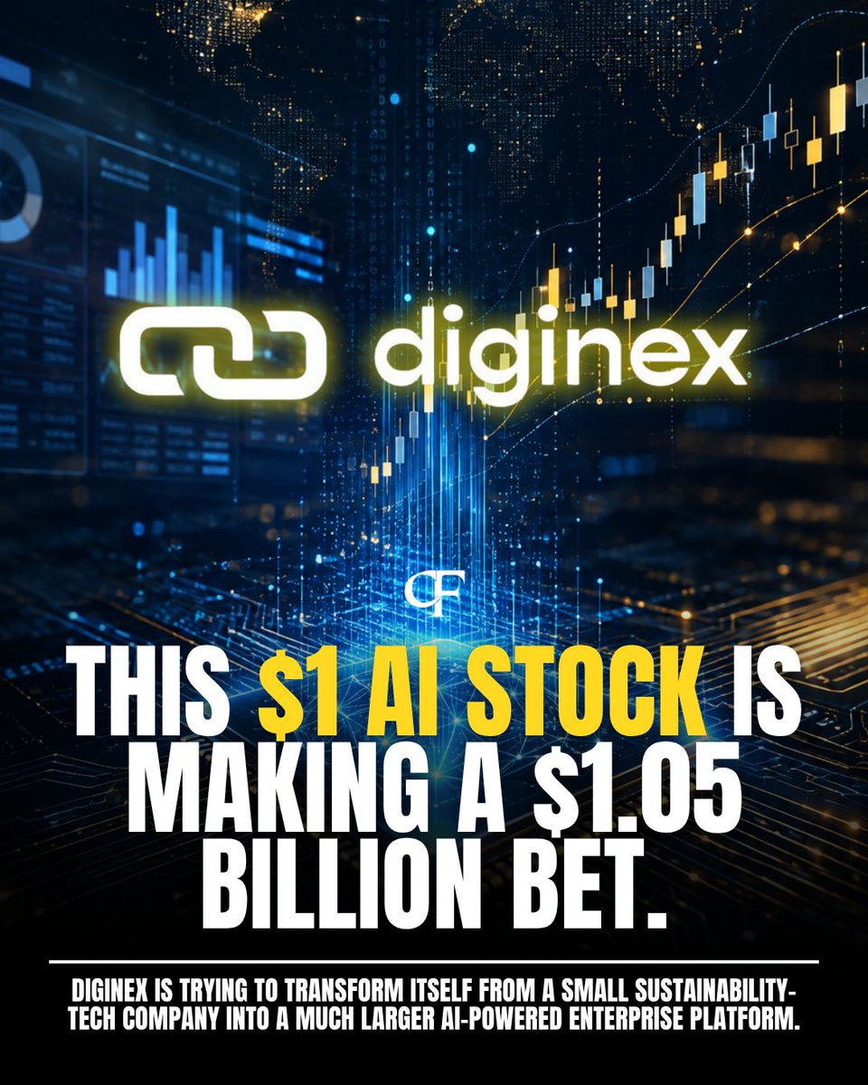 cole_flynn_'s tweet photo. A small stock is attempting something big. 👀

Diginex reported 77% revenue growth this year.

It has also proposed acquiring an AI company in a deal valued at $1.05B.

Why it matters: if completed, this could meaningfully change the size and direction of the business.

Why I'm watching: proposed deals like this carry real uncertainty. They require approvals, may be delayed, and are not guaranteed to close.

This is not a recommendation to buy or sell any security.

📌 For educational purposes only. Not financial advice. Always do your own research before making investment decisions.

#StockMarket #Investing #AIStocks #MarketNews