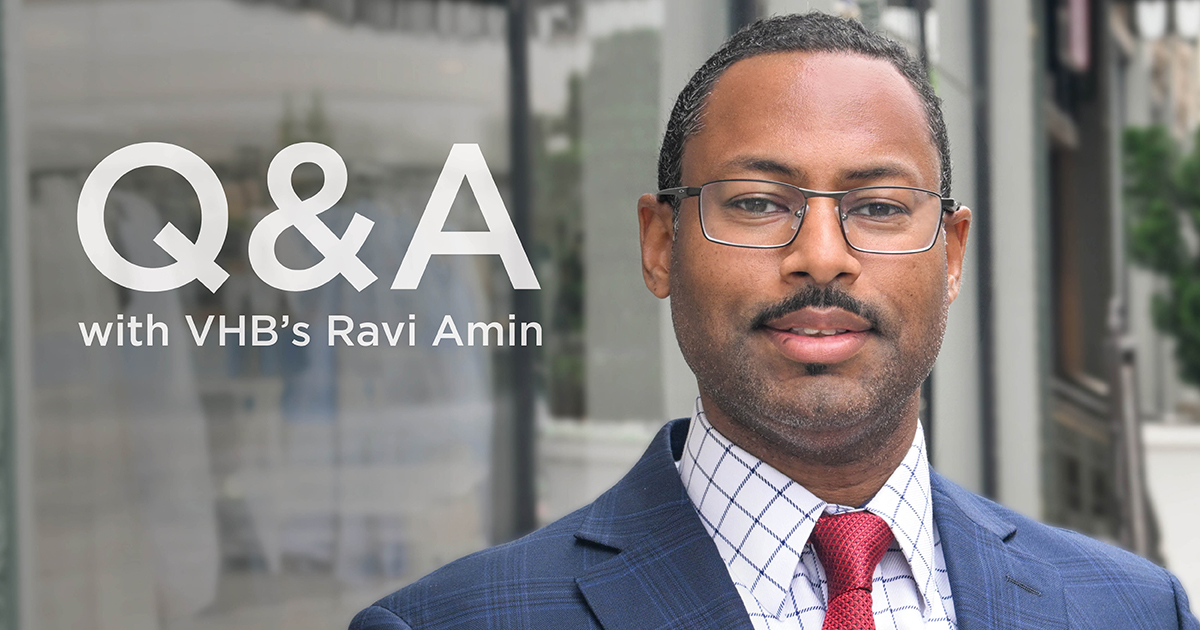VHBnow's tweet photo. In our latest Q&amp;A, Ravi Amin shares insights from his career across the public and private sides of transit and rail, how owner-side experience shapes client service, and why mentorship remains central to the industry's future. 

Read the full article: https://t.co/g5HcwlljhK https://t.co/GnQiXB01ci
