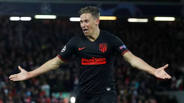 Giijonx's tweet photo. Marcos Llorente tiene mas goles en Anfield que Alexander Isak😭 https://t.co/tGDvkfIYel