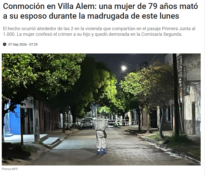 DPastren's tweet photo. una mujer de 79 años mató a su esposo durante la madrugada
https://t.co/lKoOdfUxGj https://t.co/JF7IUwVgd4