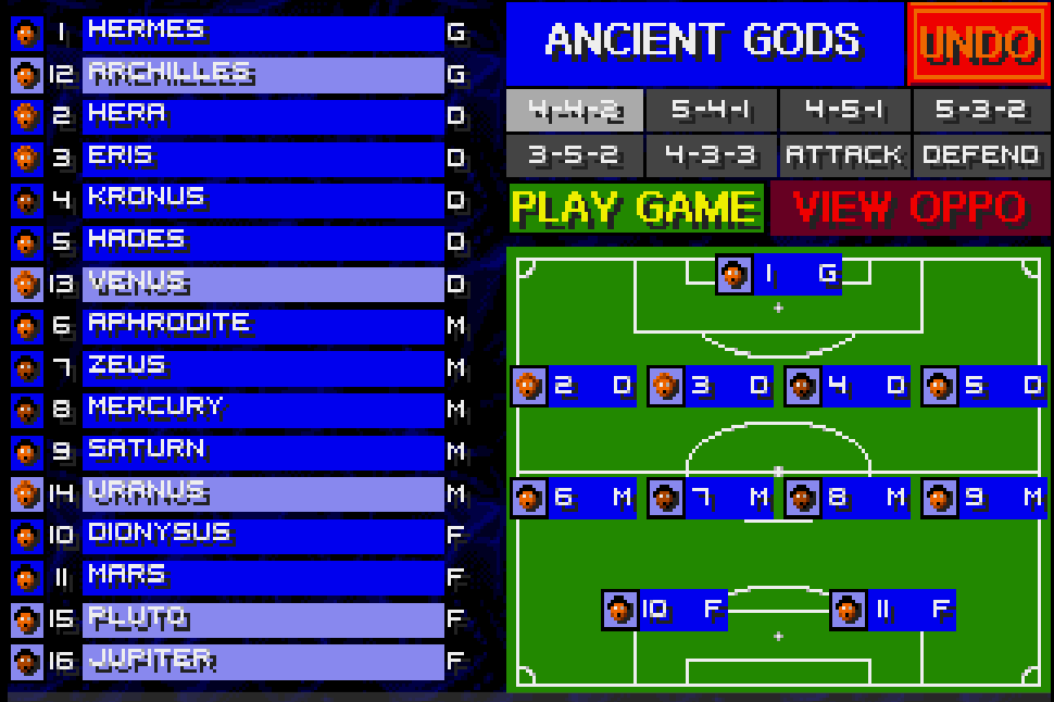 SensibleSWOS's tweet photo. Some cassic Custom Teams to jog your memory
Huge tactical decision to bench both Mitchell brothers!
#SensibleSoccer #swos #retrogamer #retrogames #retrogaming #gamersunite #football #soccer #Eastenders #amiga #commodore #megadrive #snes #gaming #90s https://t.co/Nf5LyDliZY