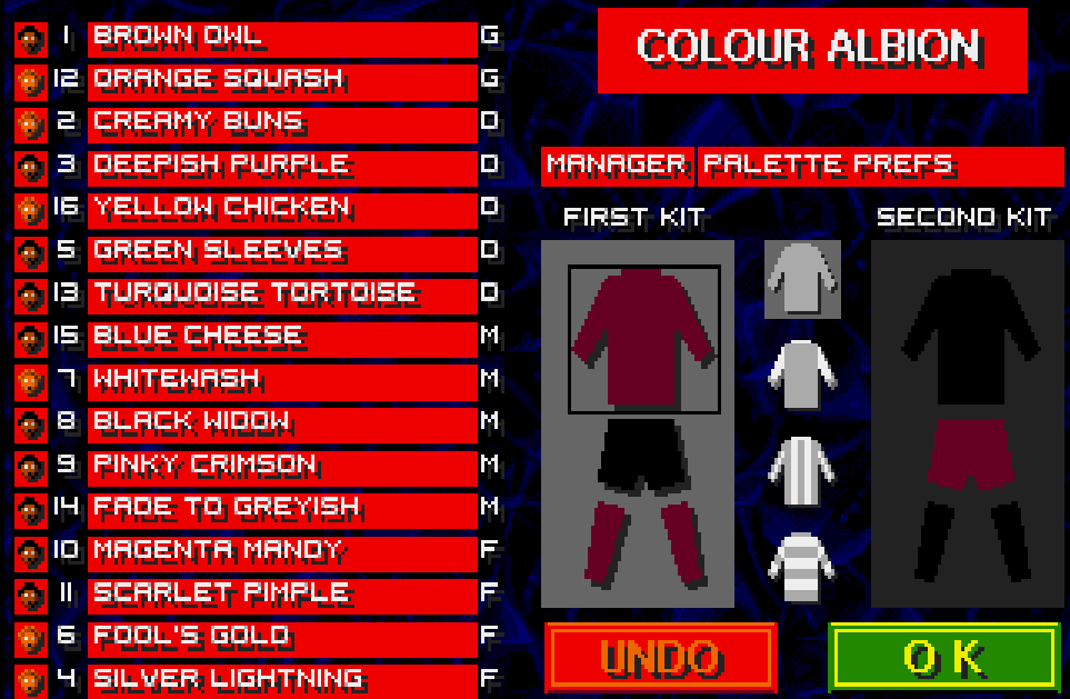 SensibleSWOS's tweet photo. Some cassic Custom Teams to jog your memory
Huge tactical decision to bench both Mitchell brothers!
#SensibleSoccer #swos #retrogamer #retrogames #retrogaming #gamersunite #football #soccer #Eastenders #amiga #commodore #megadrive #snes #gaming #90s https://t.co/Nf5LyDliZY
