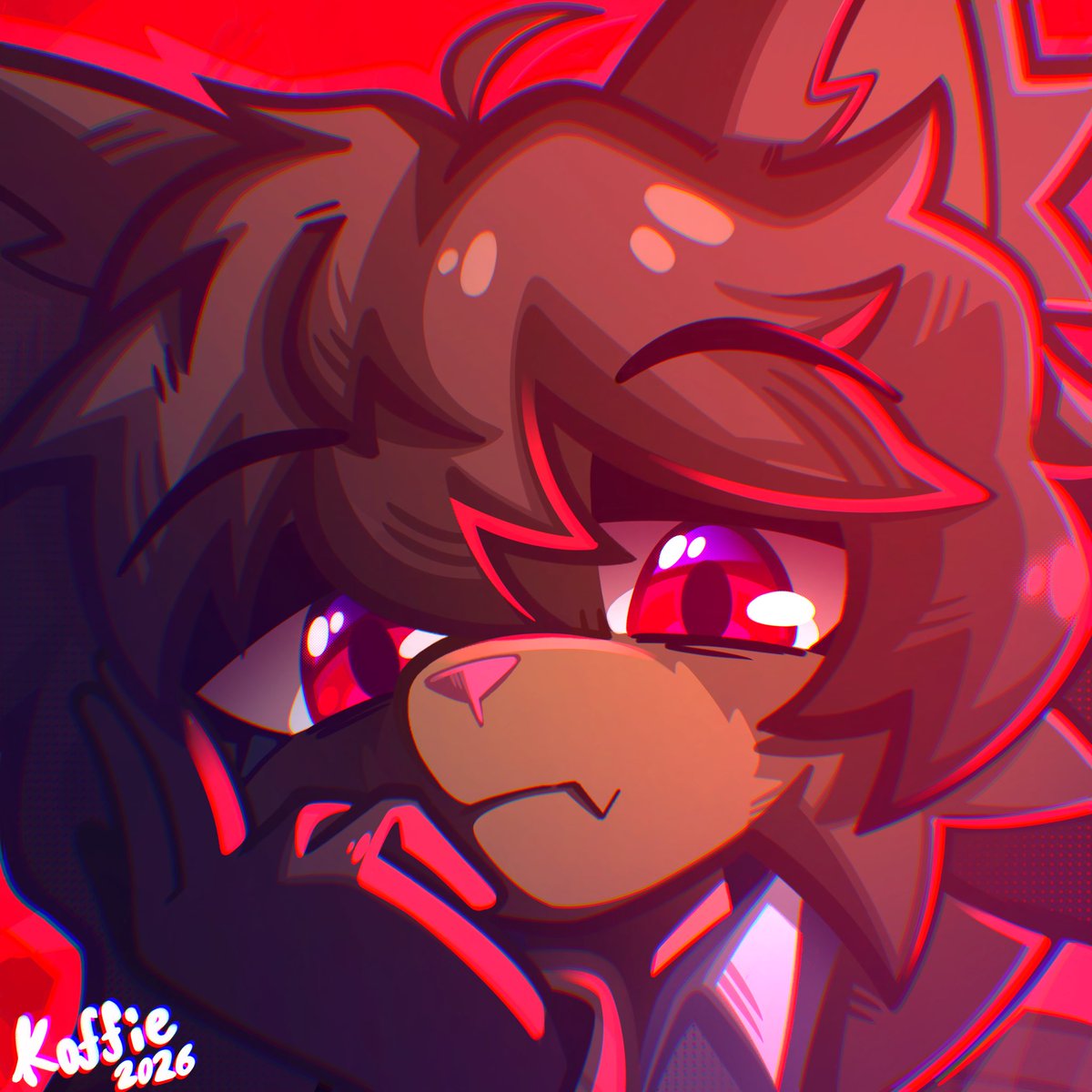 KoffieTheDog's tweet photo. Red https://t.co/lIBoqVt6bD