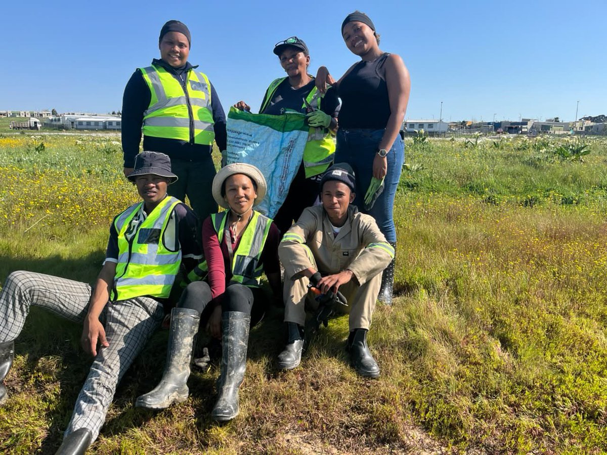 MosselbankTeam's tweet photo. 🌱 NextGen – Week One!
The team got hands-on with alien vegetation clearing, stormwater channels, litter clean-ups and seed collection — while learning about local wildlife along the way!
A great week of learning, teamwork & action! 💚
#NextGen #MRCT #Conservation https://t.co/qKjwZgw5qp