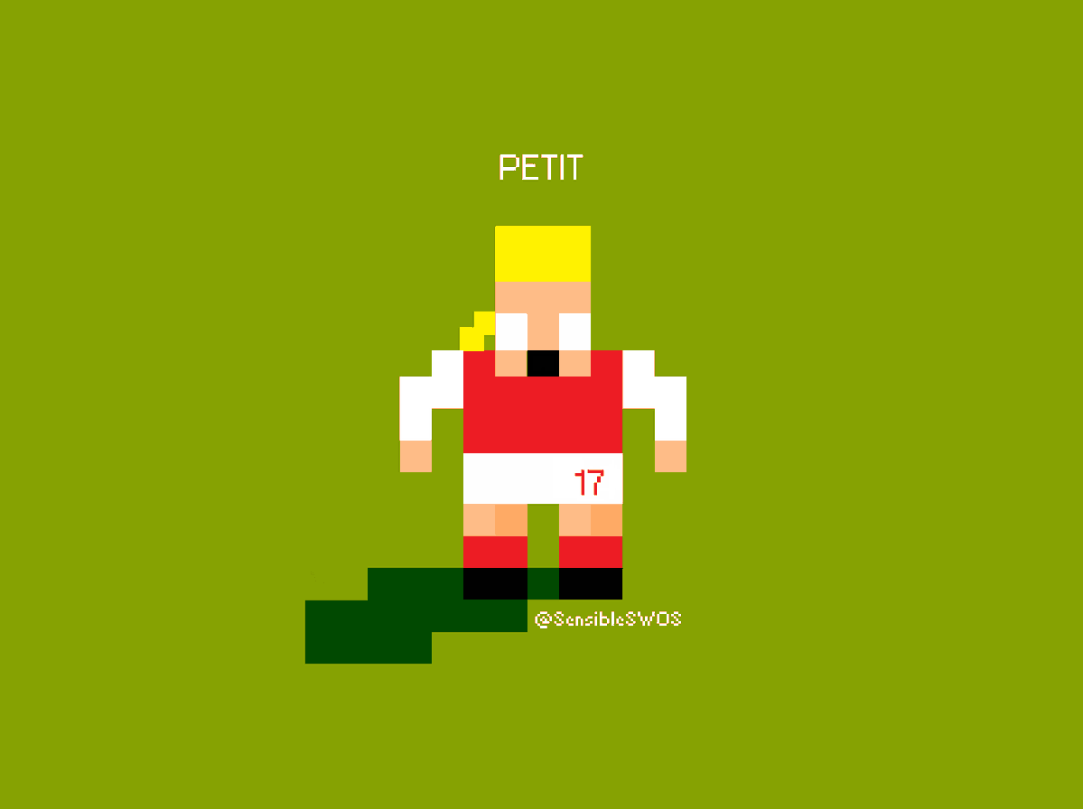 SensibleSWOS's tweet photo. Happy Birthday Emanuele Petit
#SensibleSoccer #SWOS #Arsenal #Highbury #Gunners #90s #football #retrogaming #retrogamer #retrogames #amiga #commodore #snes #megadrive #GamersUnite #Soccer #France https://t.co/fdABT2pVli