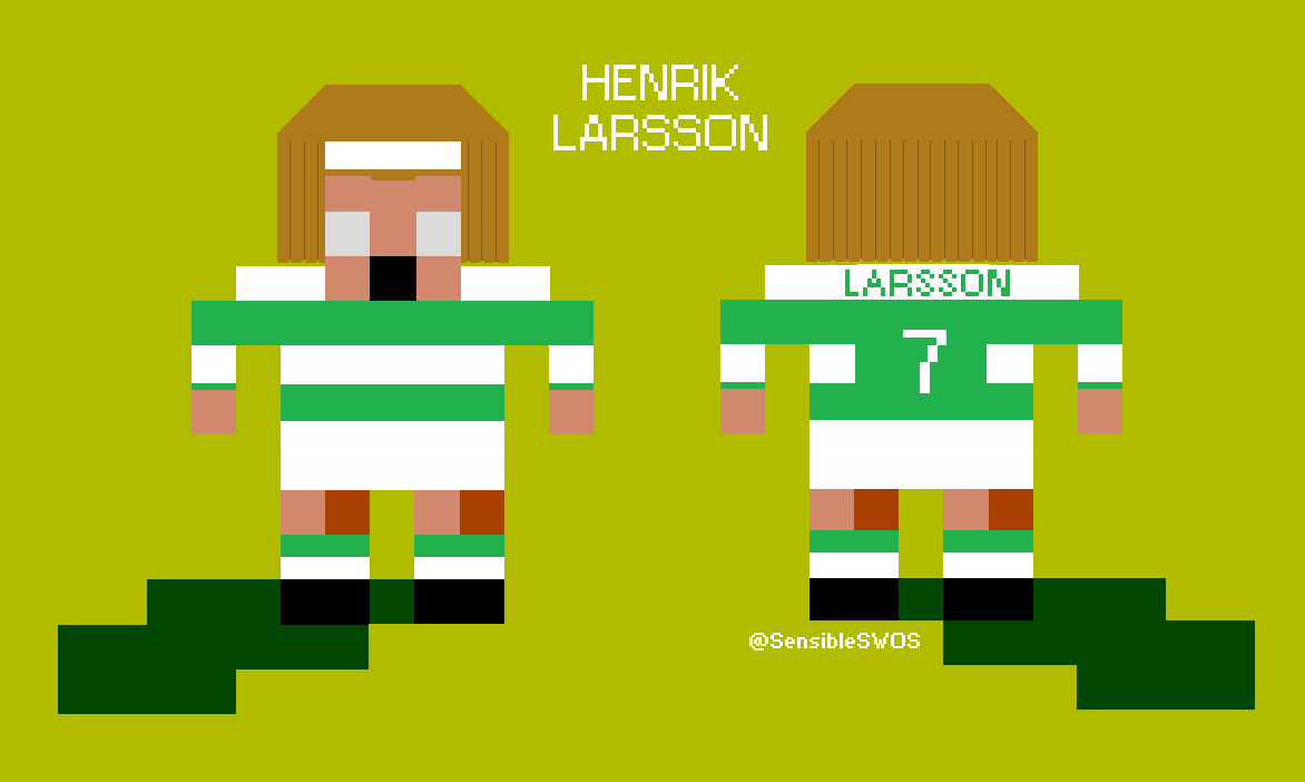 SensibleSWOS's tweet photo. Happy Birthday Henrik Larsson
A true goal scoring superstar hero
#SensibleSoccer #SWOS #retrogaming #retrogames #retrogamer #celtic #spl #larsson #sweden #amiga #commodore #snes #megadrive #Scotland #bhoys https://t.co/5imi6D1ZUh