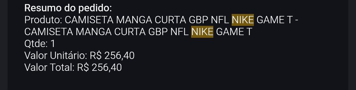 Forsaken_Guilty's tweet photo. @oQuarterback Aqui está o pedido que eu fiz há 11 anos no site oficial da Nike. Ok que houve a inflação e tudo, mas pagar 1200 é muito complicado. https://t.co/aBGFKHjWdA