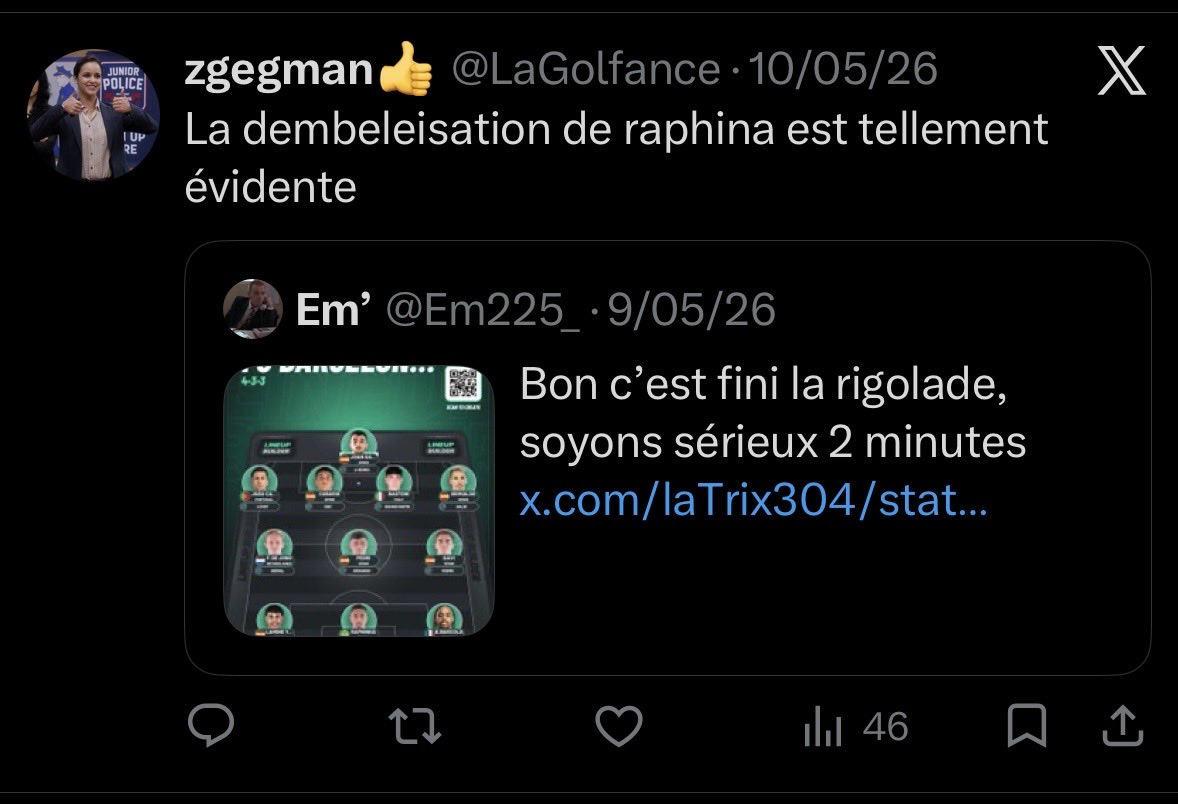 LaGolfance's tweet photo. Alala le FK est toujours présent https://t.co/2chz51UVgu