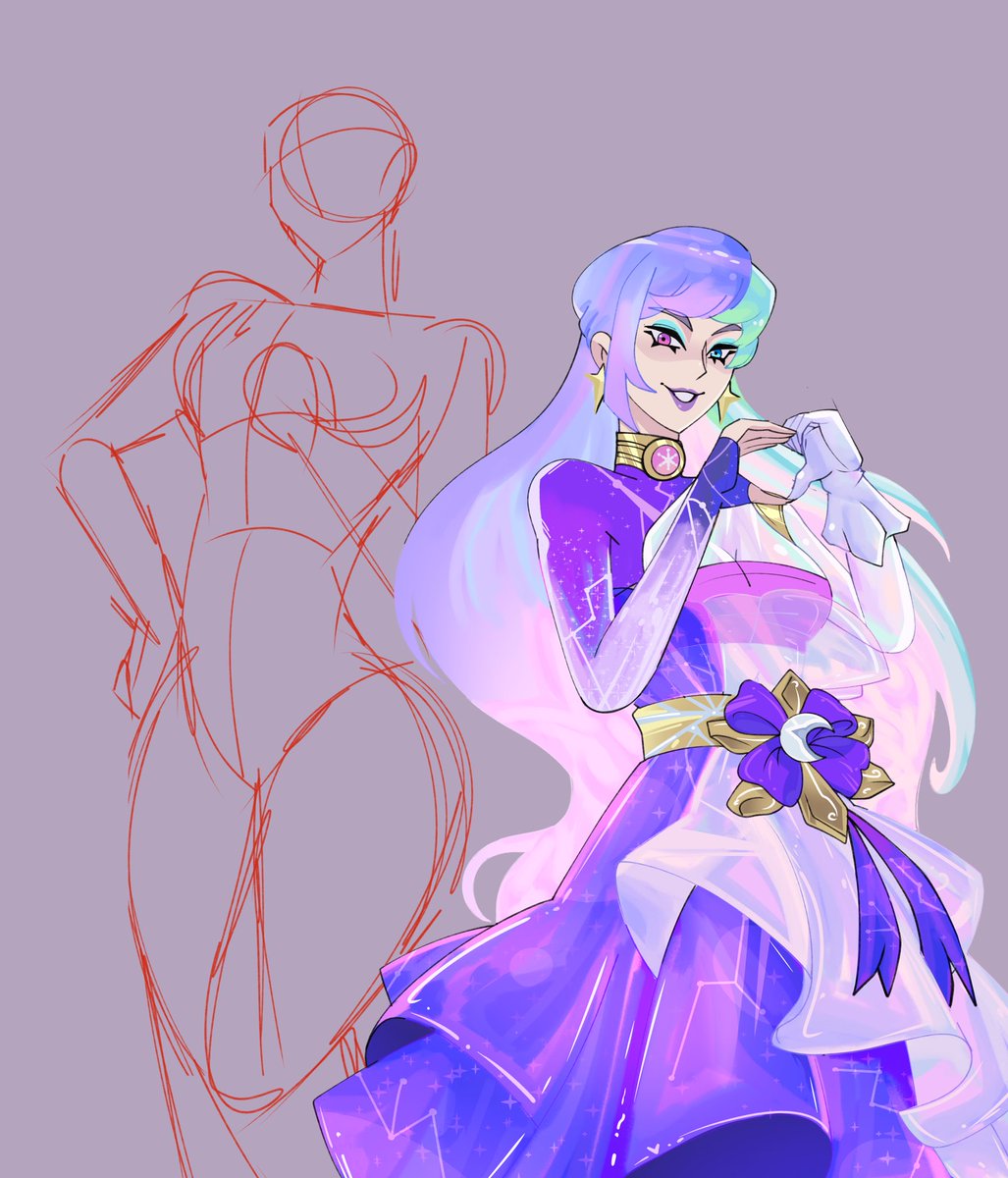 mesquix's tweet photo. Hi oomfs and non oomfs, does anyone want to collab with me here? Preferably White Fox and Luna but it can be anyone else (Sketch is just the placement example, the pose is not mandatory) https://t.co/QOeDNRw935