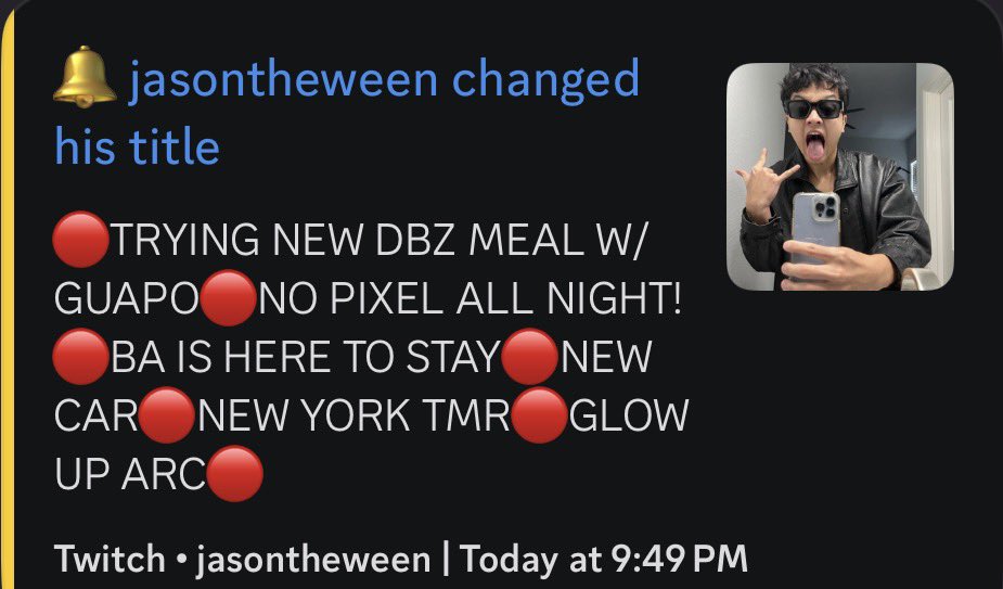 JasonUpdateLIVE tweet picture