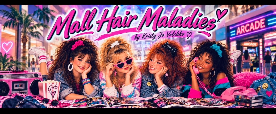 KristyJoVolchko's tweet photo. Love #backtoschool time! #YA #Books #80sReads #KindleUnlimited #MallHairMaladies #MiddleSchool
#ClassFavorite #Amazon 
#TweenComedy 
https://t.co/7gp9fM3QEg https://t.co/XWlpyisSfJ
