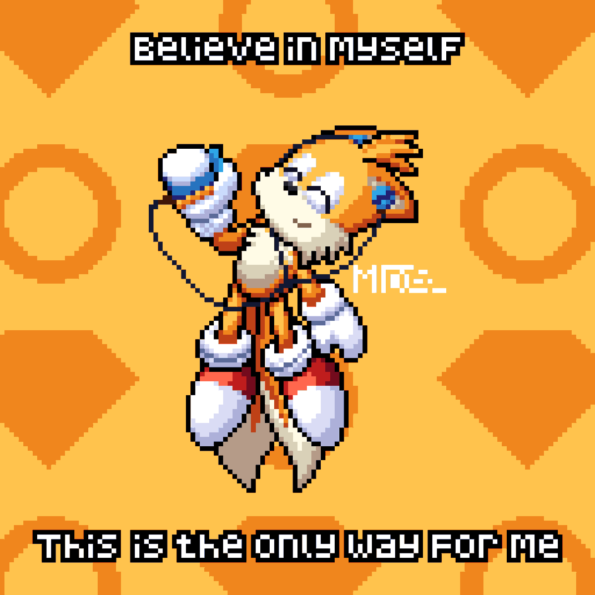 Fadastudio25's tweet photo. Believe in Myself π§π.
#tails #sonic #retro #vintage #crtscreen #pixelart https://t.co/8xtQsmh17g