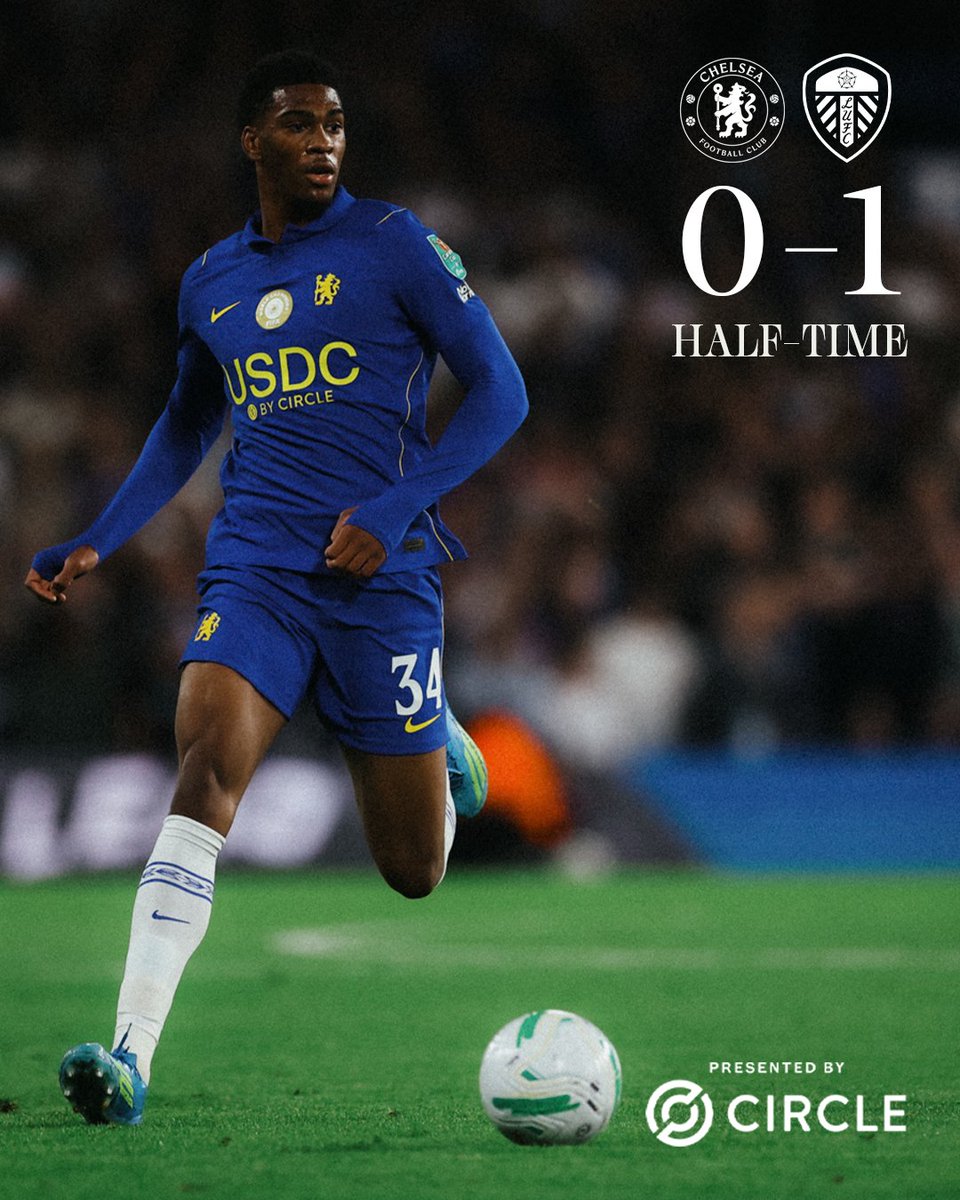 ChelseaFC's tweet photo. Behind at the break. 

#CFC | #CarabaoCup https://t.co/oe47fMoSGp