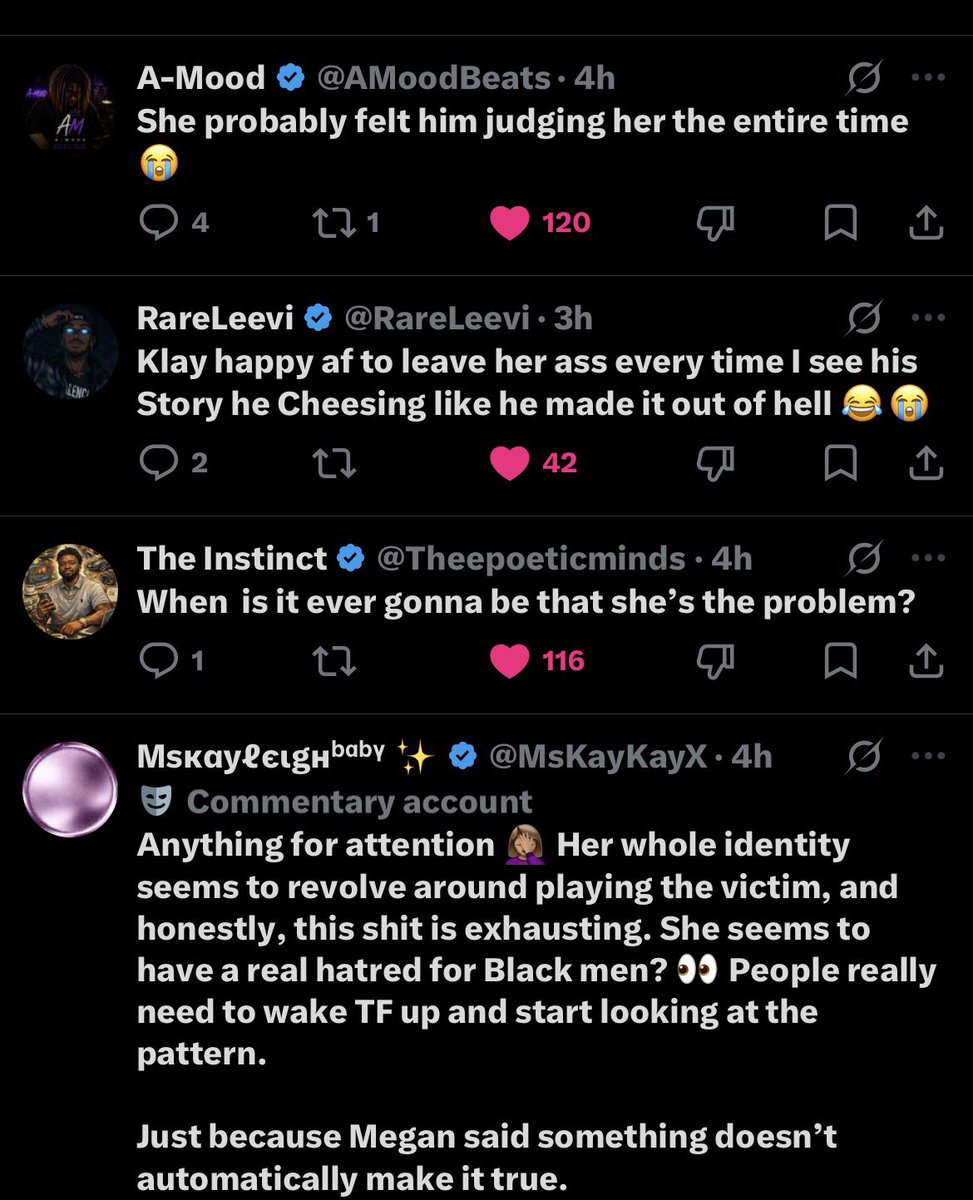 AkademiksTV's tweet photo. Notorious ran through treesh Meg Thee Stallion is facing backlash after her recent pathetic attempt to paint herself as the victim and demonize Klay Thompson by seeding out smear campaigns to TMZ https://t.co/XZ112zD0wX
