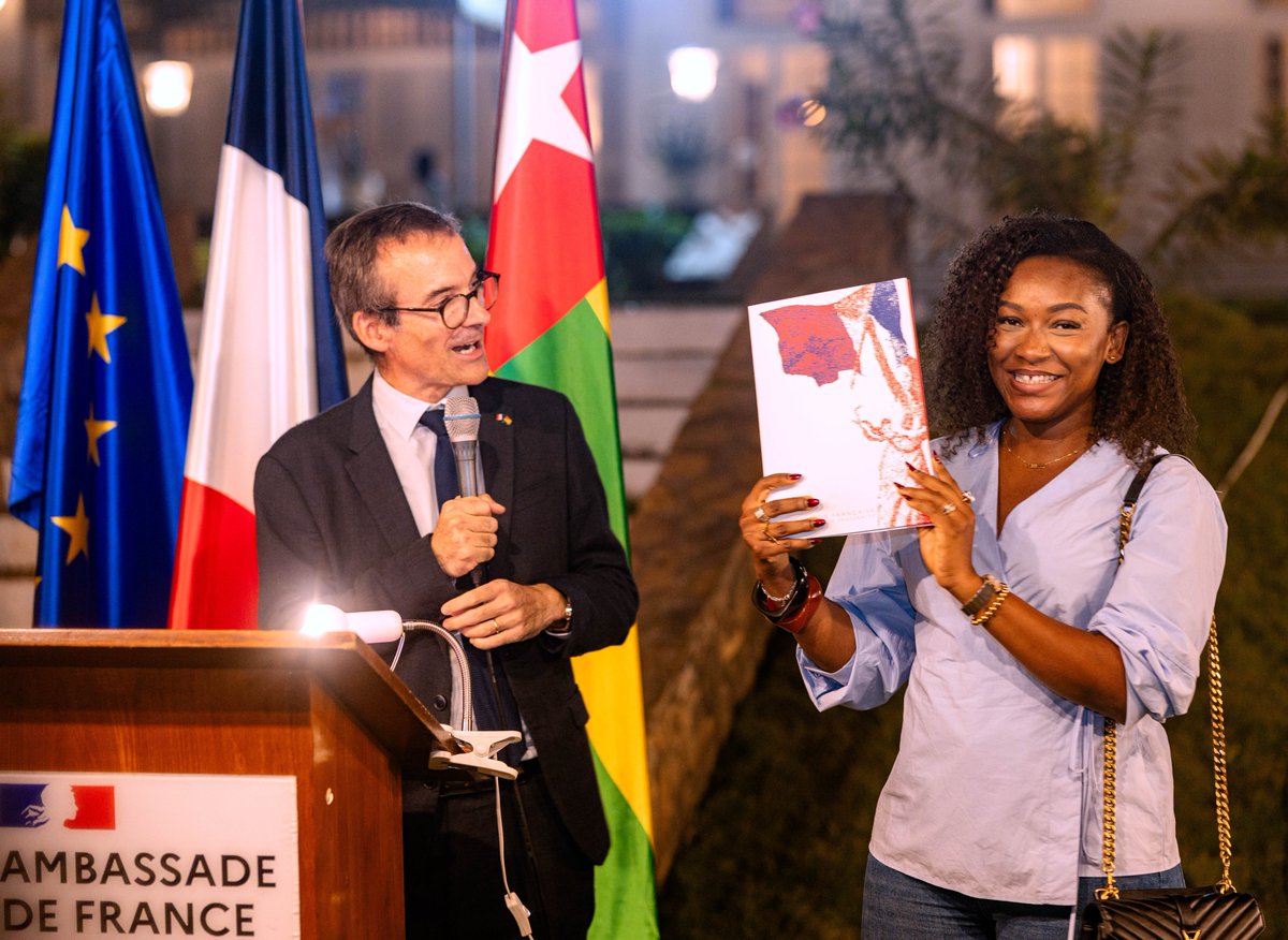 MVod2000's tweet photo. Après quatre années de mission au #Togo, Augustin Favereau achève son mandat d’ambassadeur de #France. Une période marquée par une coopération active dans les domaines diplomatique, économique et culturel.

#Diplomatie #Cooperation #AugustinFavereau https://t.co/UJfON9RCSq
