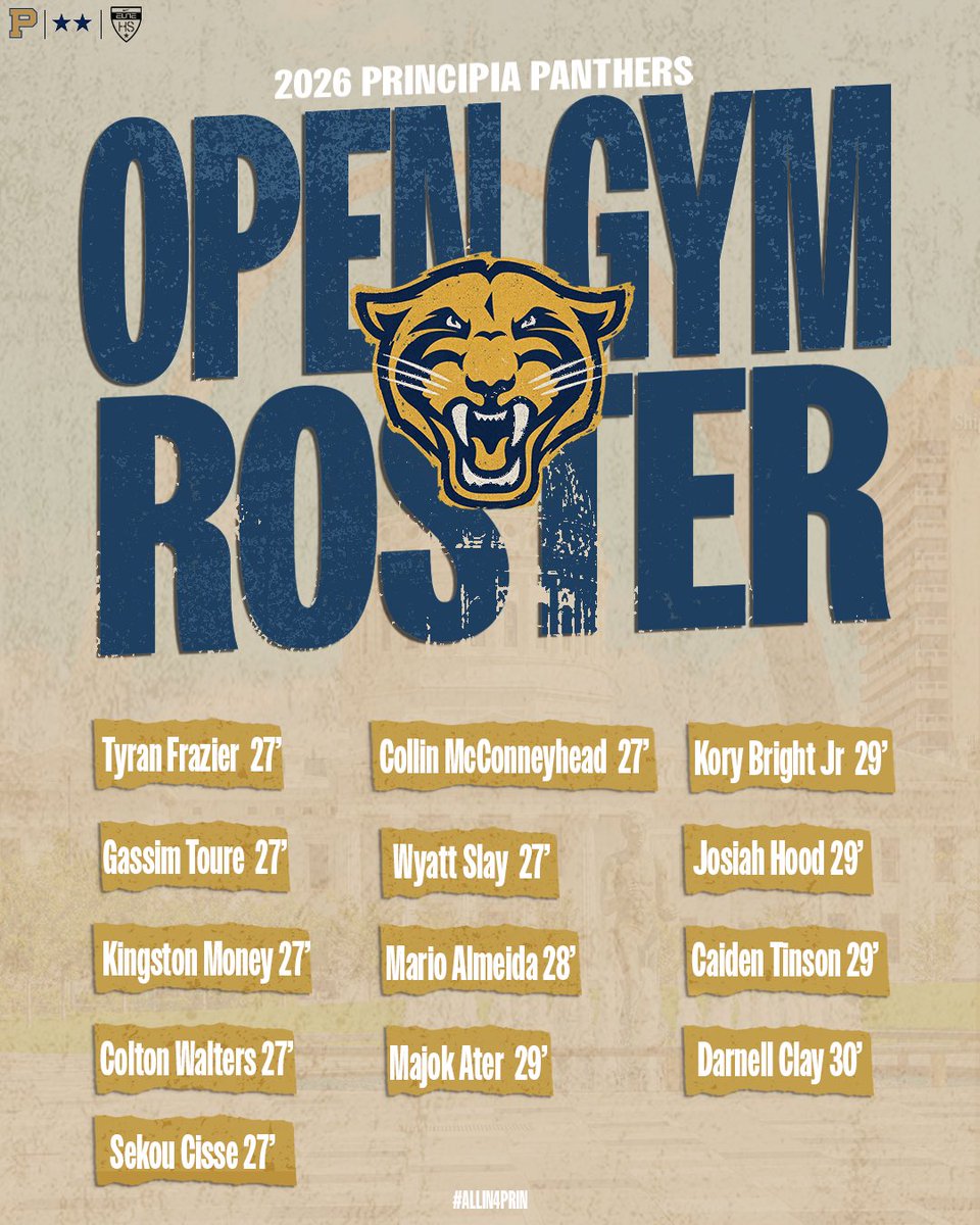 TColeman_1's tweet photo. September Open Gym Dates:
Sept 9-11: 3:30-4:40
Sept 14-18: NOT AVAILABLE SCHOOL WIDE FIELD TRIP
Sept 21 & 22: 3:30-4:40
Sept 29 & 30: 3:30-4:40
CALL ME IF YOU NEED ADDITIONAL INFORMATION.
#ALLin4Prin #RecruitPrin https://t.co/jLIMcU36Jn