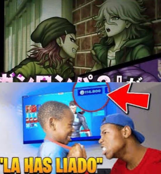 rexafrek's tweet photo. Lo primero que pensé viendo esta escena en el nuevo trailer de danganronpa https://t.co/APtFdJU70t